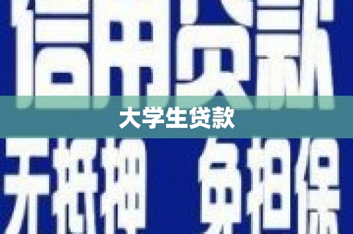 新邱大学生贷款