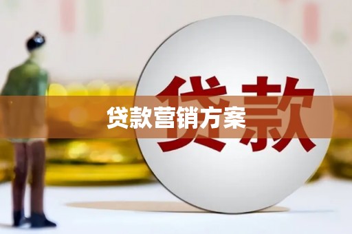 新邱贷款营销方案