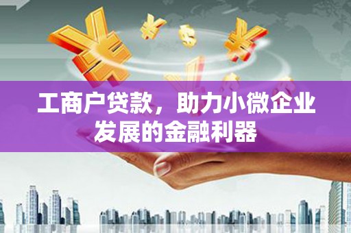 新邱工商户贷款，助力小微企业发展的金融利器