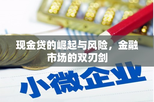 新邱现金贷的崛起与风险，金融市场的双刃剑