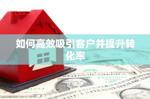 新邱如何高效吸引客户并提升转化率