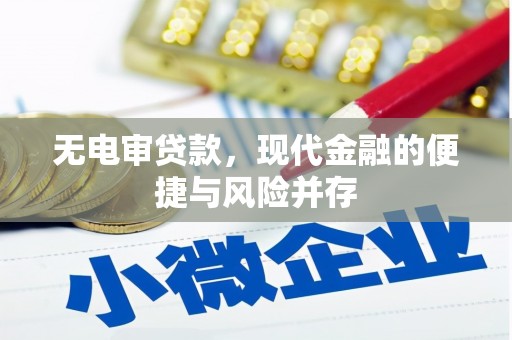 新邱无电审贷款，现代金融的便捷与风险并存