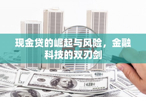 新邱现金贷的崛起与风险，金融科技的双刃剑