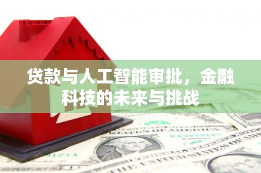 新邱贷款与人工智能审批，金融科技的未来与挑战