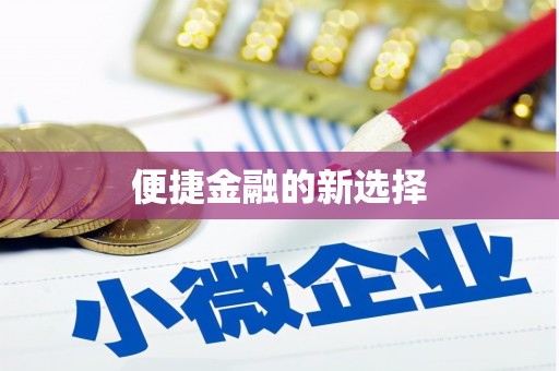 新邱便捷金融的新选择