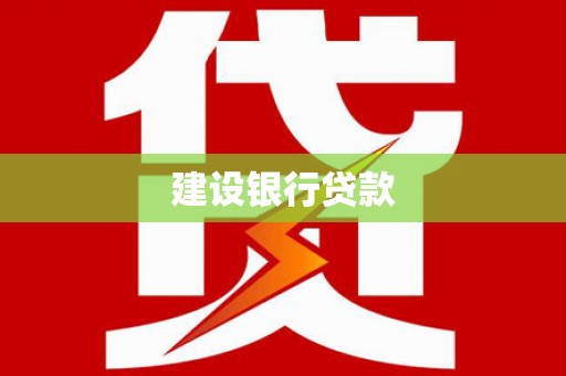 新邱建设银行贷款