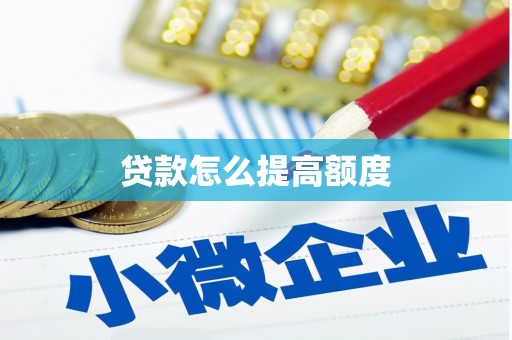 新邱贷款怎么提高额度