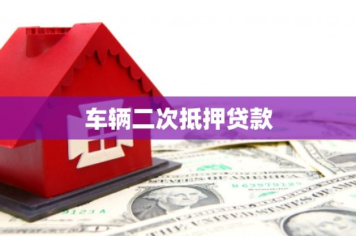 新邱车辆二次抵押贷款