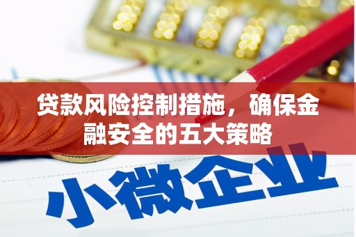 新邱贷款风险控制措施，确保金融安全的五大策略