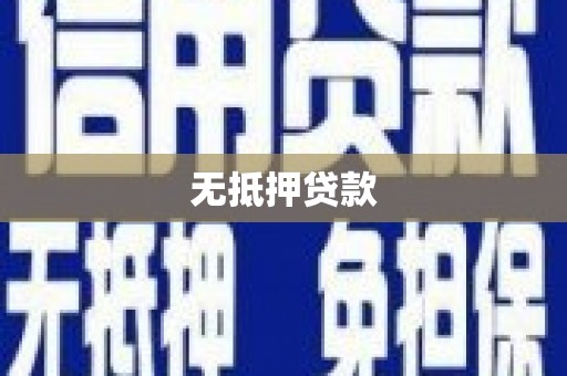 新邱无抵押贷款