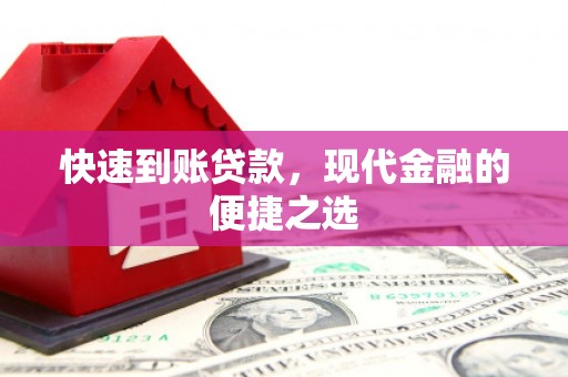 新邱快速到账贷款，现代金融的便捷之选