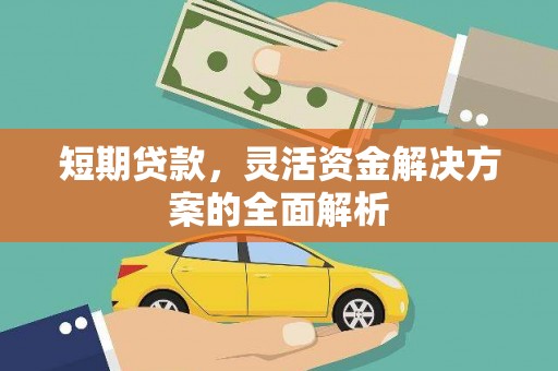 新邱短期贷款，灵活资金解决方案的全面解析