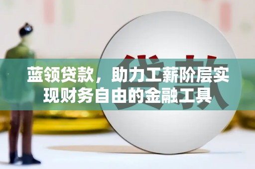 新邱蓝领贷款，助力工薪阶层实现财务自由的金融工具