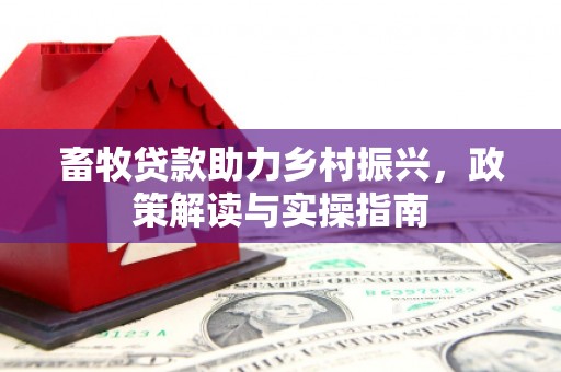 新邱畜牧贷款助力乡村振兴，政策解读与实操指南
