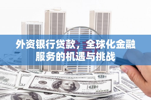 新邱外资银行贷款，全球化金融服务的机遇与挑战