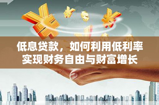 新邱低息贷款，如何利用低利率实现财务自由与财富增长