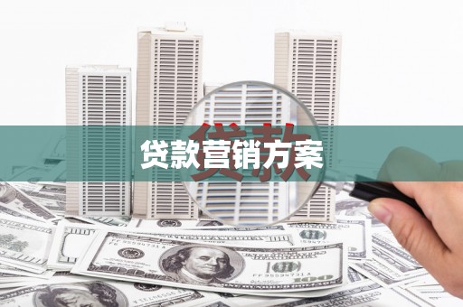 新邱贷款营销方案